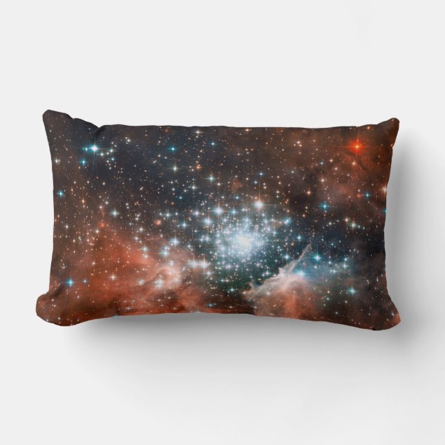 Coussin Rectangle L'espace géant de groupe d'étoile de nébuleuse (Recto)