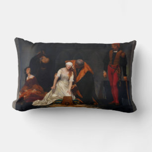 Coussin Rectangle L'exécution de Lady Jane Grey par Paul Delaroche