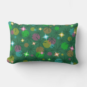 Coussin Rectangle Lights de Noël lancer lombaire d'oreiller