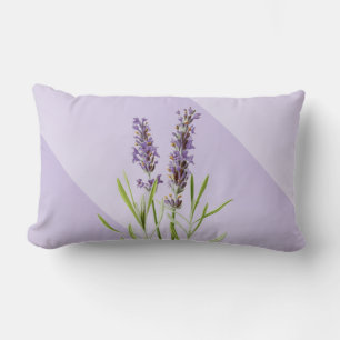 Coussin Rectangle Lila Douce et Élégante