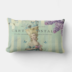 Coussin Rectangle Lilas au printemps