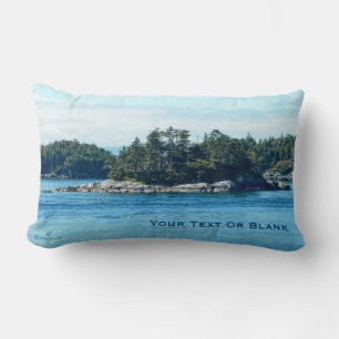 Coussin Rectangle L'île de Salish