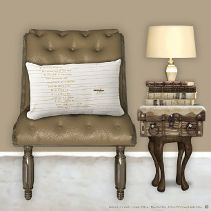 Coussin Rectangle Liminality Jeu d'oreiller par la poète Adiela Akoo