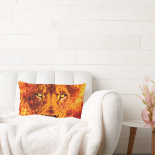 Coussin Rectangle Lion flamand de Juda