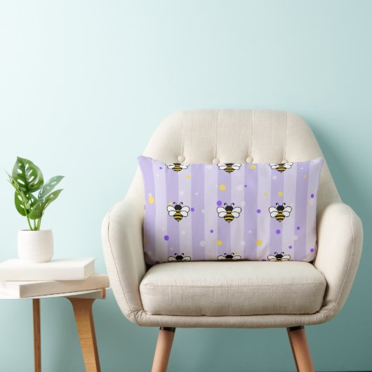 Coussin Rectangle Little bees  (Chaise)