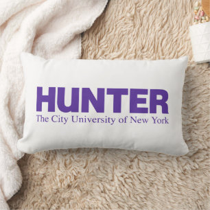 Coussin Rectangle Logo académique de Hunter College CUNY