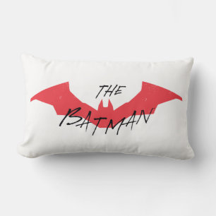 Coussin Rectangle Logo Batman manuscrit de chaume