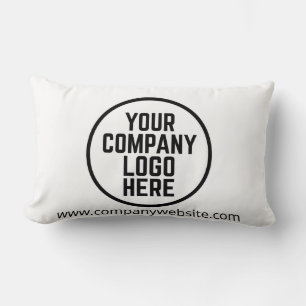 Coussin Rectangle Logo d'entreprise simple décoration de showroom d'
