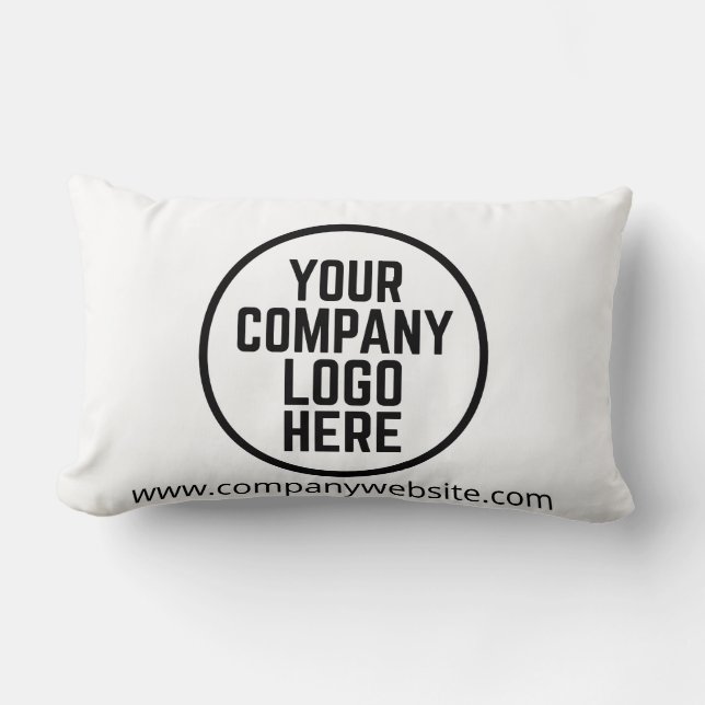 Coussin Rectangle Logo d'entreprise simple décoration de showroom d' (Recto)