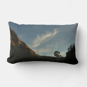Coussin Rectangle Lone Torrey Pine Californie Sunset Paysage
