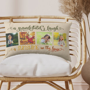 Coussin Rectangle Lumière du soleil dans la maison Citation Petit-en