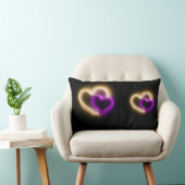 Coussin Rectangle Lumière en forme de coeur (Chaise)