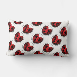 Coussin Rectangle Luv-A-Bull Bouledogue Américain Pit Bull Cœur