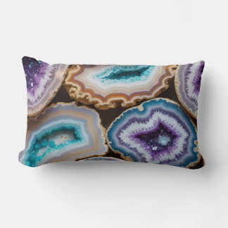Coussin Rectangle Luxurious Amethyst Agate