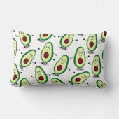Coussin Rectangle M. Avocado Pattern (Recto)