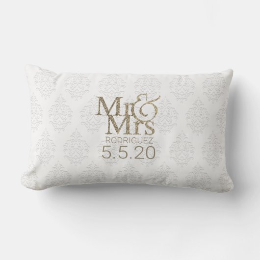 Coussin Rectangle M. et Mme Conte de Fées Royal (Recto)