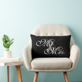 Coussin Rectangle M. et Mme Husband Wife His Hers l'épouse (Chaise)