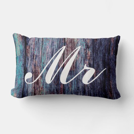 Coussin Rectangle M. et Mme Mariage Bedding (Recto)