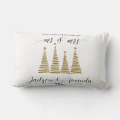 Coussin Rectangle M. et Mme Noël – Cadeau personnalisé pour jeunes m (Verso)