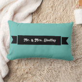 Coussin Rectangle M. et Mme Nom du modèle (Couverture)