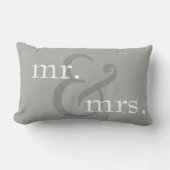 Coussin Rectangle M. et Mme Pillow (Recto)