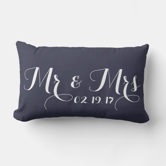 Coussin Rectangle M. et Mme Pillow (Recto)