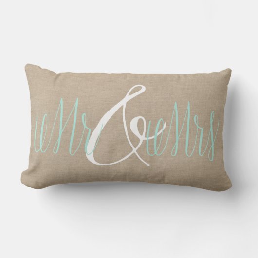 Coussin Rectangle M. et Mme Pillow (Recto)