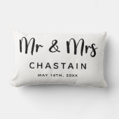 Coussin Rectangle M. & Mme Mariage (Recto)