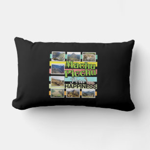 Coussin Rectangle Machu Picchu Pérou Bonheur