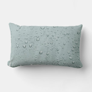 Coussin Rectangle Macro photo de gouttes d'eau