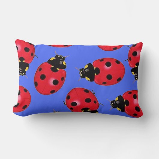 Coussin Rectangle Madame Bug Pillow (Recto)
