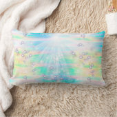 Coussin Rectangle Magique Rainbow Baby Girl Bubbles (Couverture)