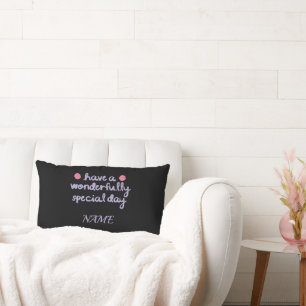 Coussin Rectangle Magnifique Collection de Cadeaux et Anniversaire d