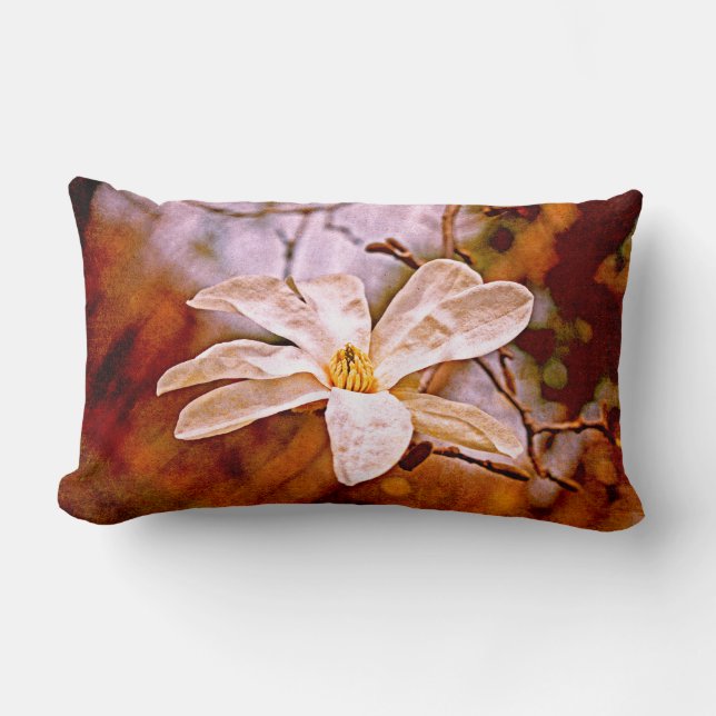 Coussin Rectangle Magnolia (Recto)
