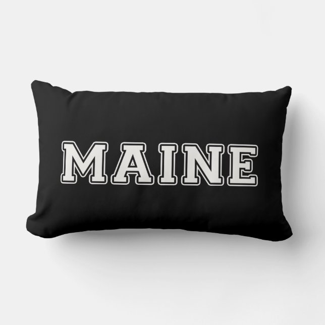 Coussin Rectangle Maine (Recto)
