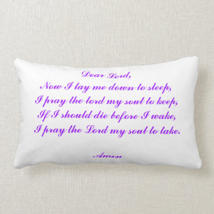 Coussin Rectangle Maintenant je m'étends avale pour dormir