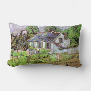 Coussin Rectangle Maison à Auvers, Vincent van Gogh