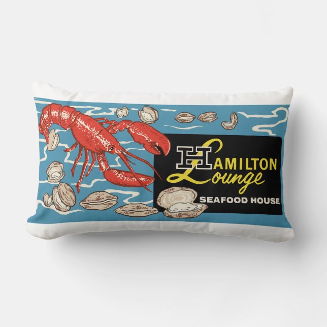 COUSSIN RECTANGLE MAISON DE FRUITS DE MER (Recto)