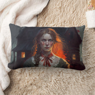 Coussin Rectangle Maison hantée