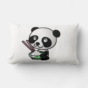 Coussin Rectangle Manger Panda