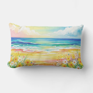 Coussin Rectangle Manta playa de mi vida 