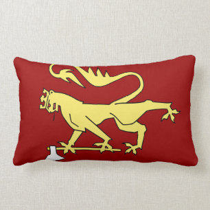 Coussin Rectangle Manteau des bras norvégien