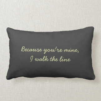 Coussin Rectangle Marchent la ligne carreau