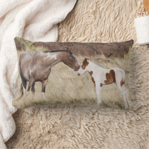Coussin Rectangle Mare avec Colt