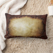 Coussin Rectangle mariage campagnard occidental de typographie (Couverture)