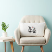 Coussin Rectangle Mariage de robot (Chaise)