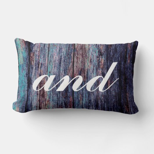 Coussin Rectangle Mariage Gift M. et Mme Newlysaw (Recto)