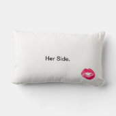 Coussin Rectangle Mariage ou douche drôle (Verso)