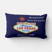 Coussin Rectangle Marié À Las Vegas Jeu D'Oreiller (Verso)