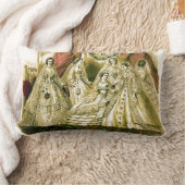 Coussin Rectangle Mariée Antique Mariage Vintage (Couverture)